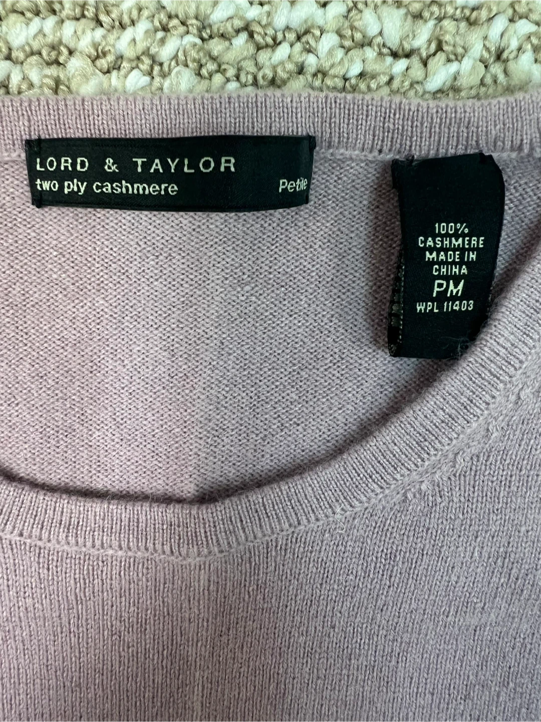 Lord & Taylor Petite Two Ply Cashmere Vest Size PM - photo 2