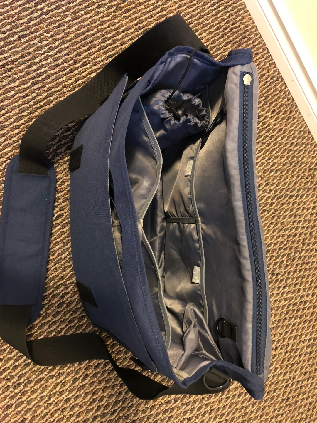 Baby Diaper Bag - Navy Blue - photo 4
