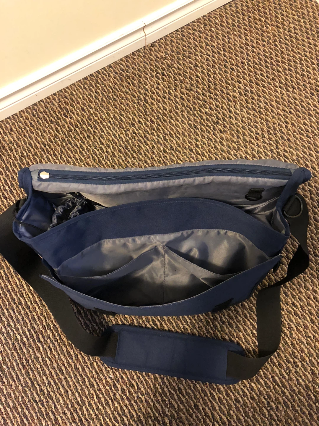 Baby Diaper Bag - Navy Blue - photo 3