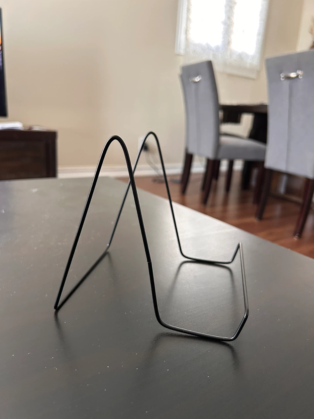 7 Black Metal Display Easel Stand - photo 2