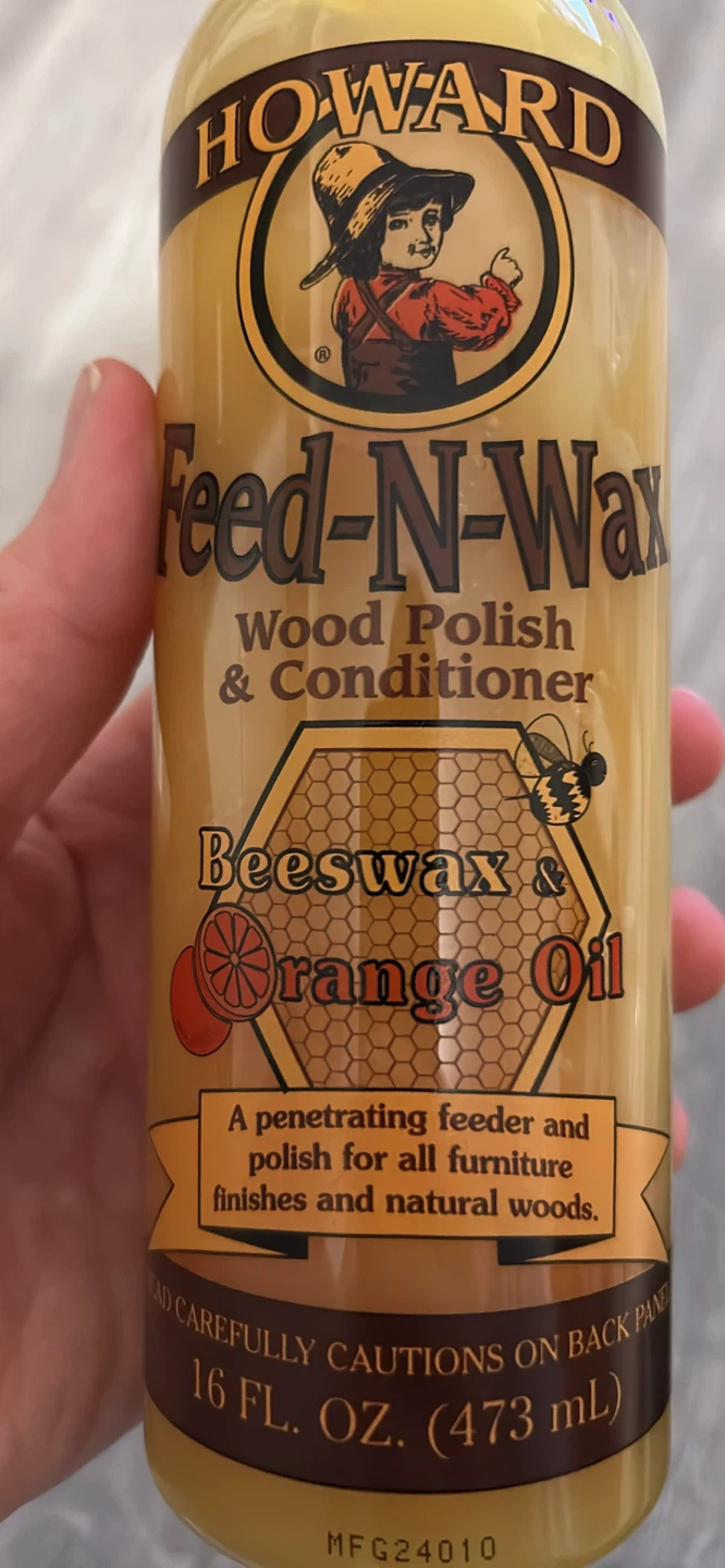 Howard Feed-N-Wax Wood Polish & Conditioner 16 Fl. Oz. - photo 3