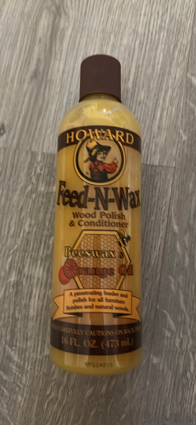 Howard Feed-N-Wax Wood Polish & Conditioner 16 Fl. Oz. - photo 4