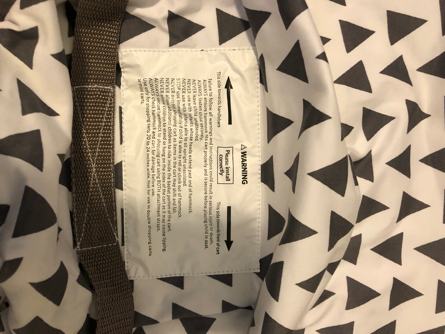 Shopping Cart Hammock Cover - photo 2