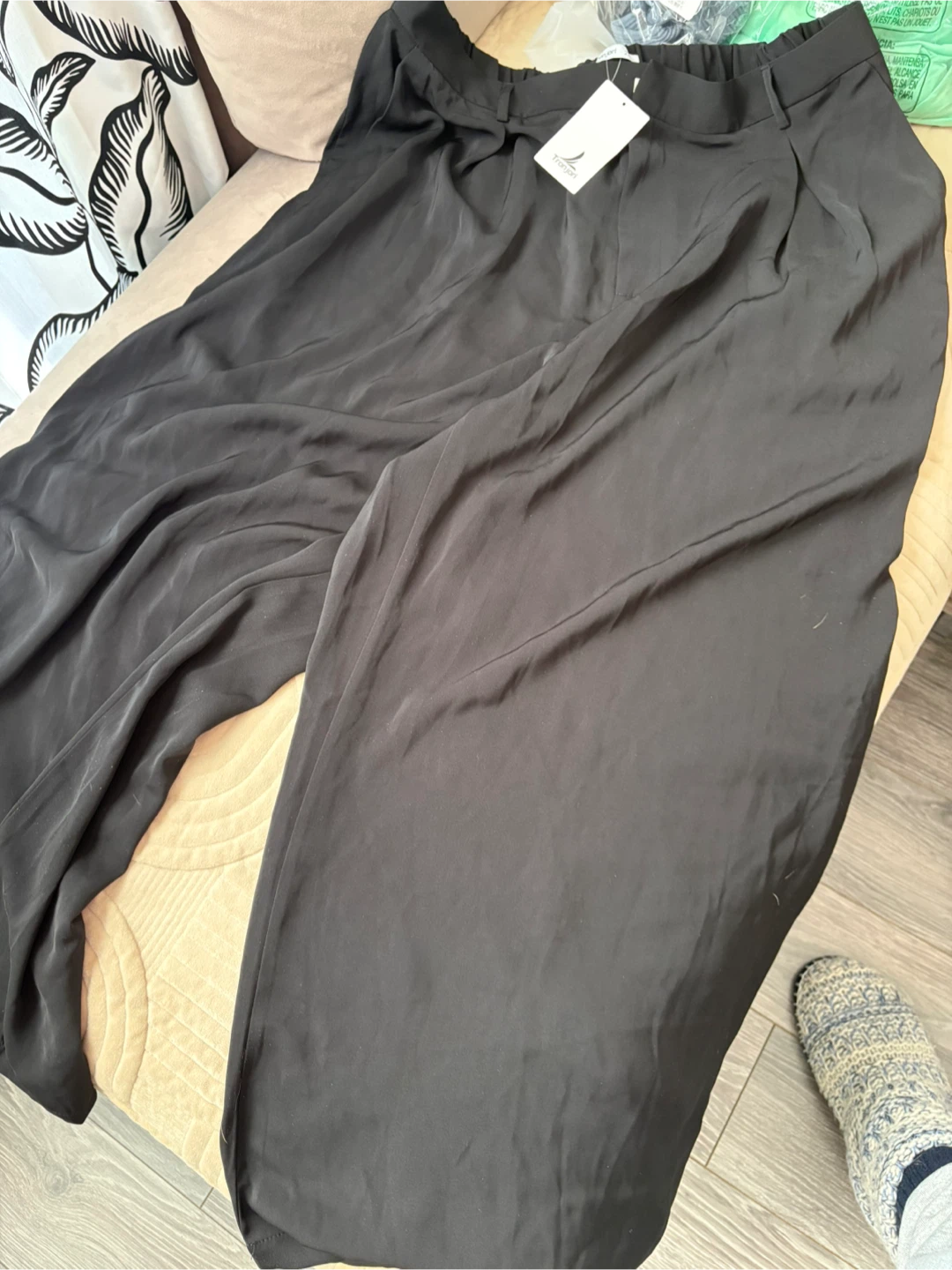 Tronjori Wide Leg Pants Size 2XL - photo 2