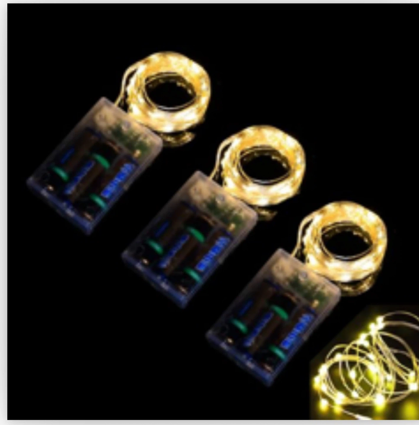 4pk Battery Operated Fairy Lights