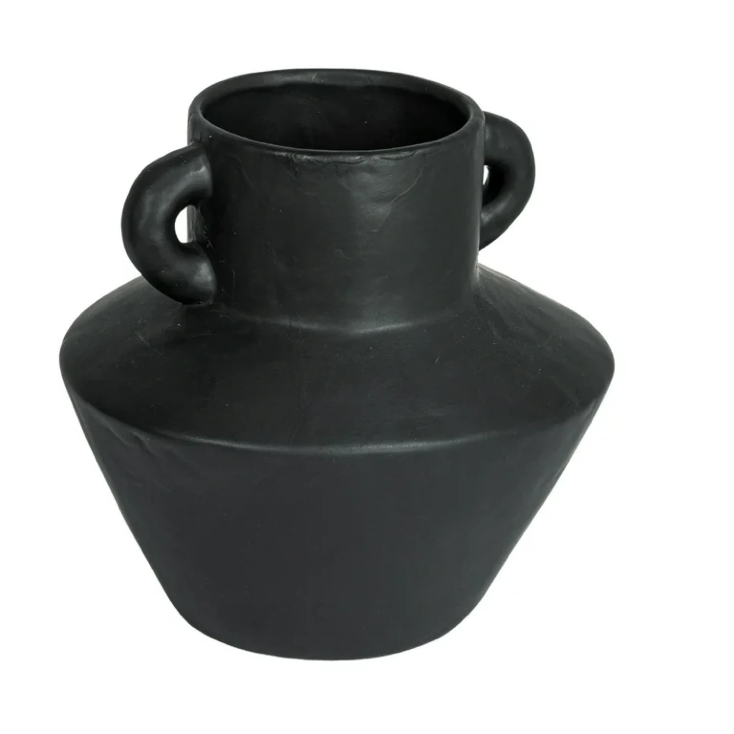 Black Decorative Vase with Handles - photo 3