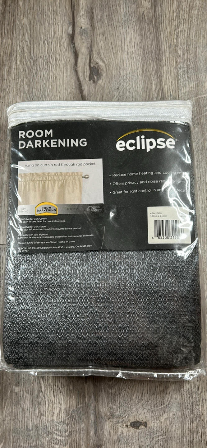Eclipse Room Darkening Valance