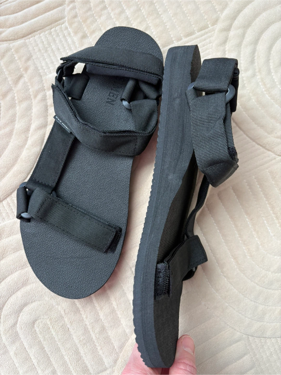 Black Teva-style Sandals - photo 3