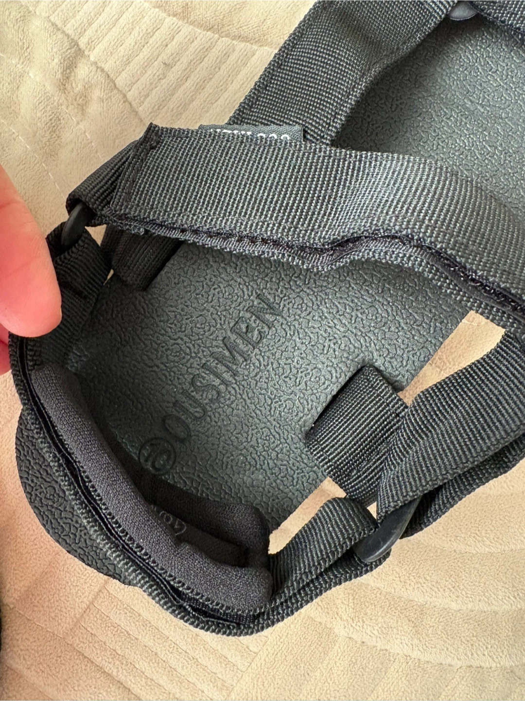 Black Teva-style Sandals - photo 2