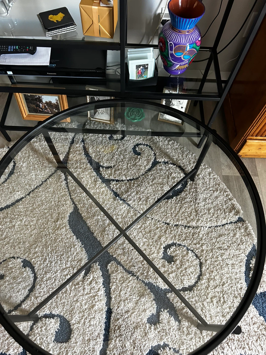 Round Glass Coffee Table