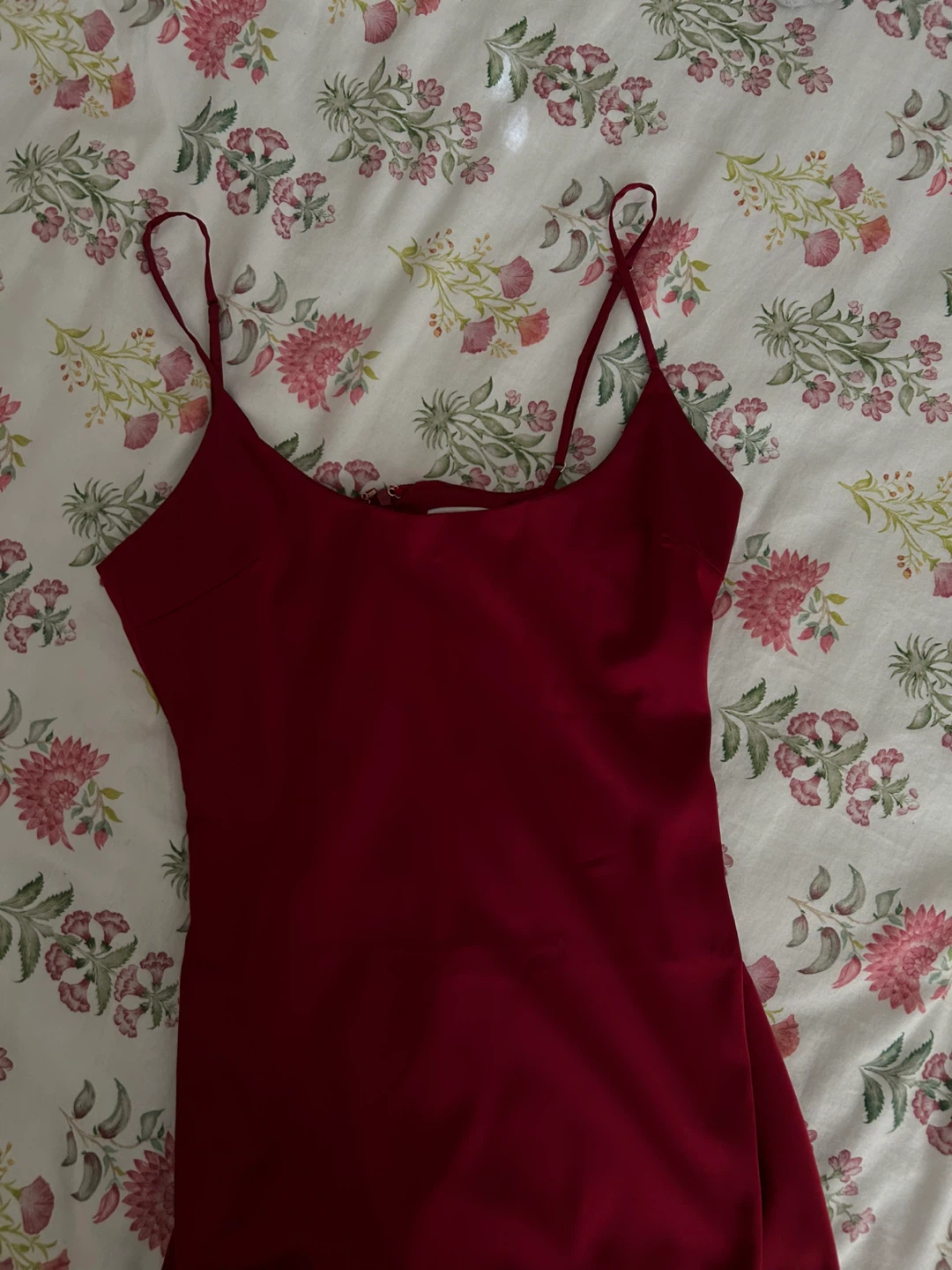Oh Polly Red Slip Dress