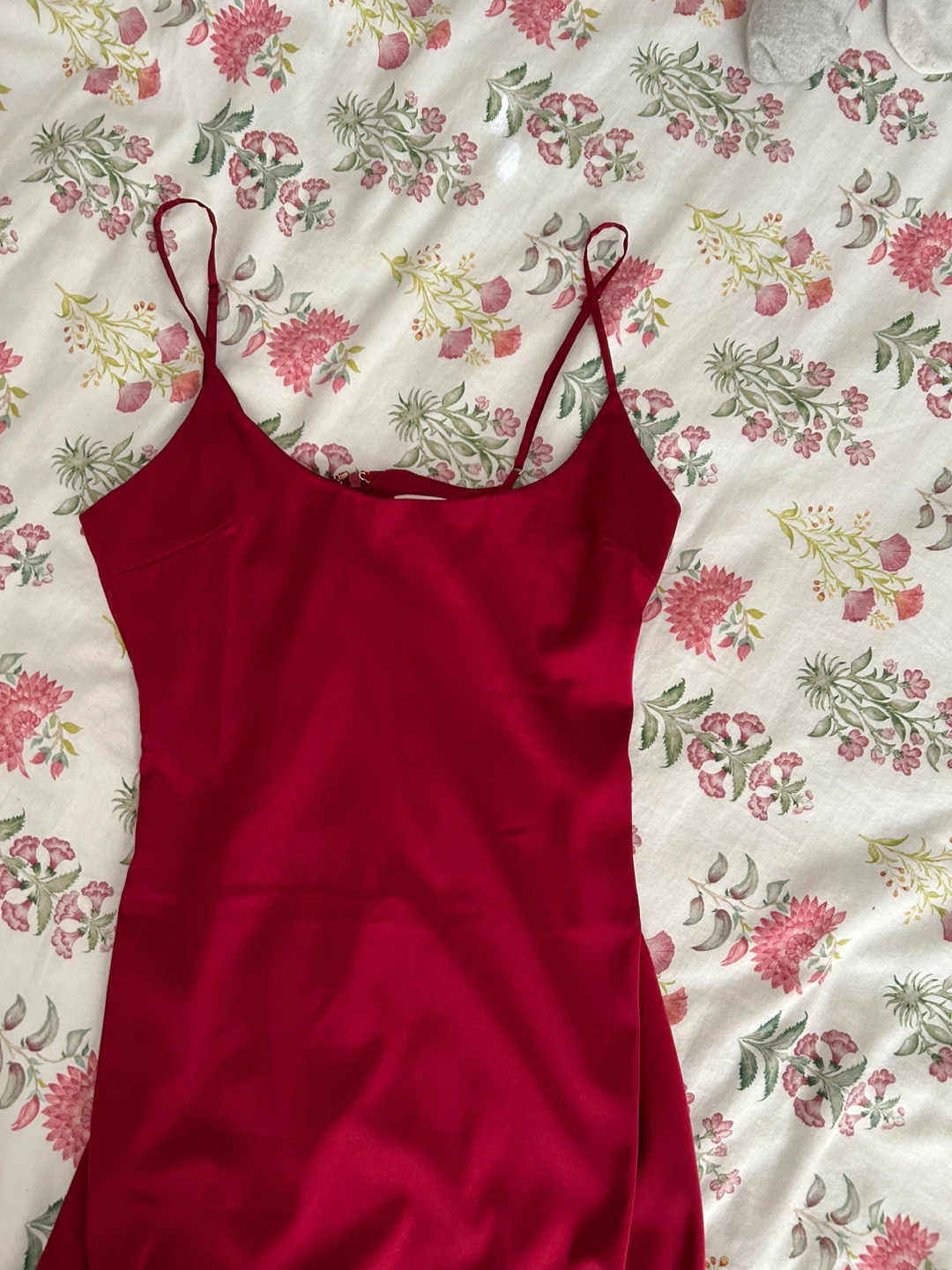 Oh Polly Red Slip Dress - photo 2