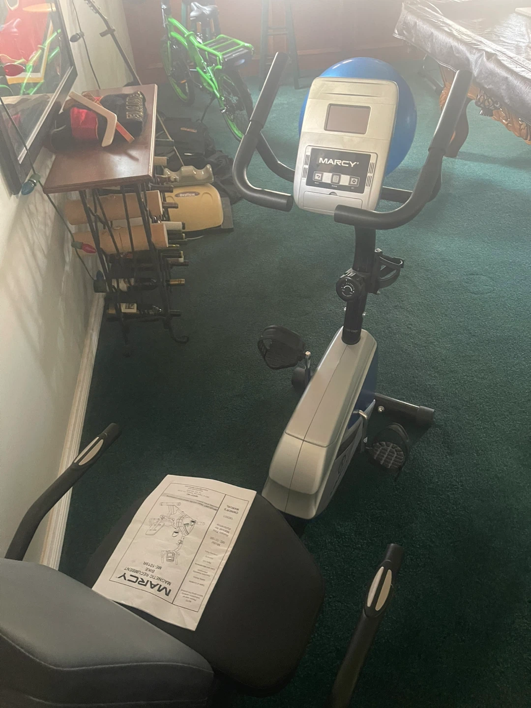 Marcy ME-1019R Magnetic Recumbent Bike