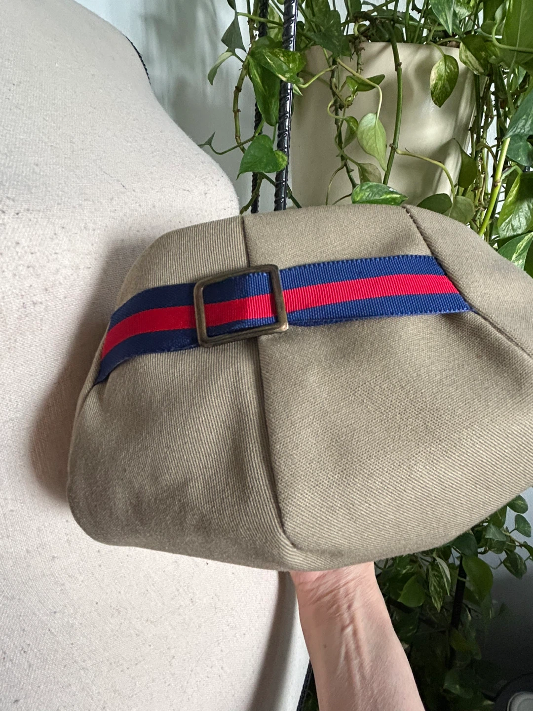 Water Repellent, VTG Beige Cap by Country Gentleman