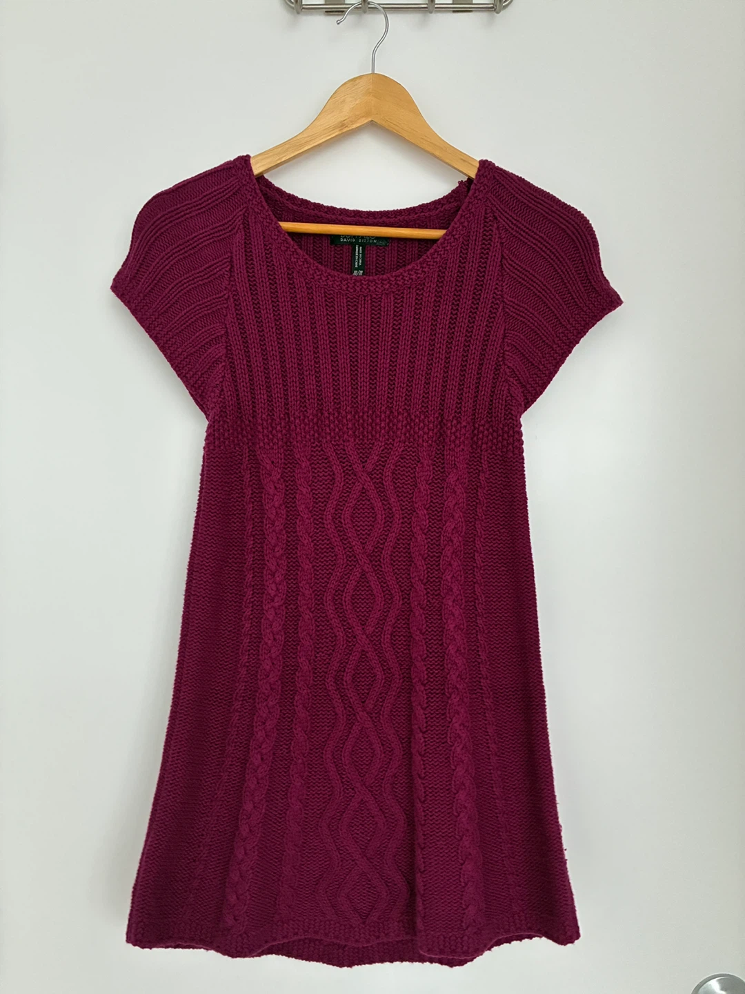 Buffalo David Bitton Women's Knit Sweater Dress - Magenta