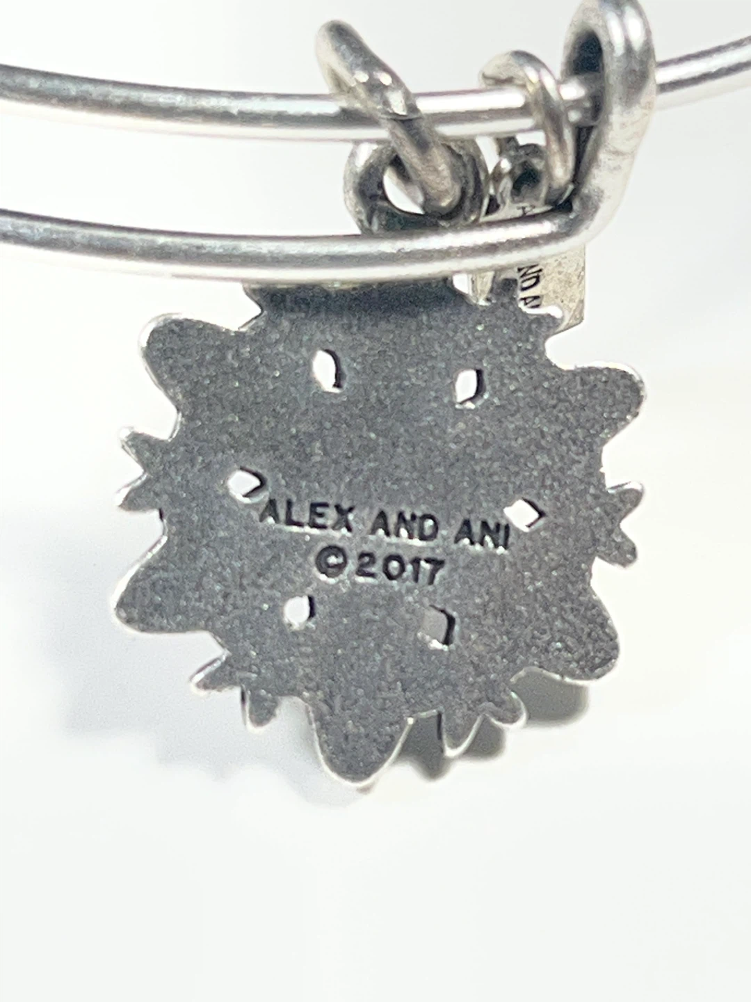 Alex and Ani Snowflake Charm Bangle - 2017 - photo 4