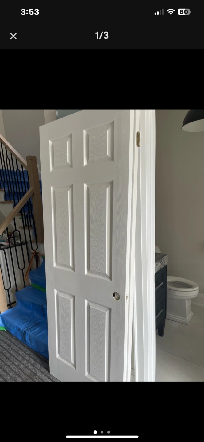 White Interior Door