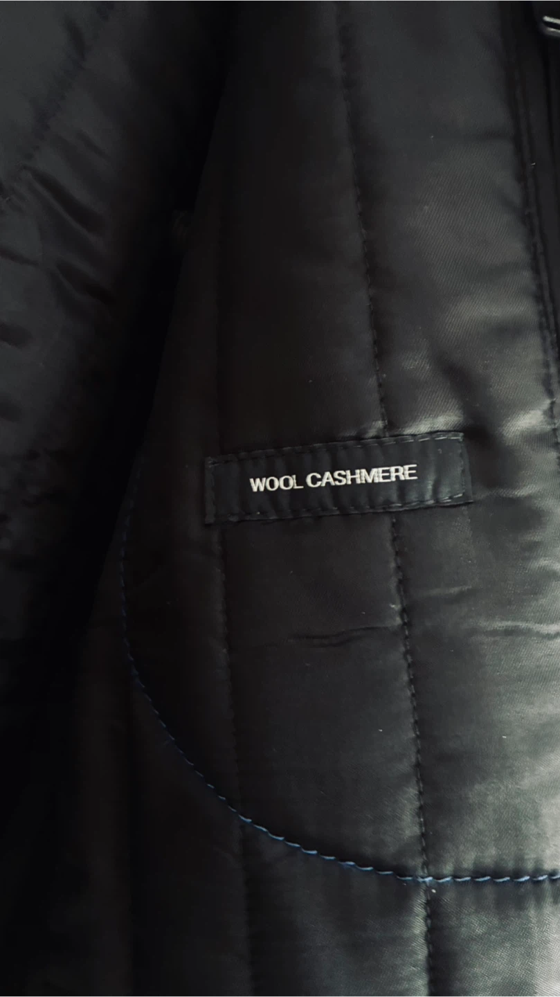 HUGO BOSS RELAXED-FIT SHORT COAT IN WOOL AND CASHMERE - photo 4