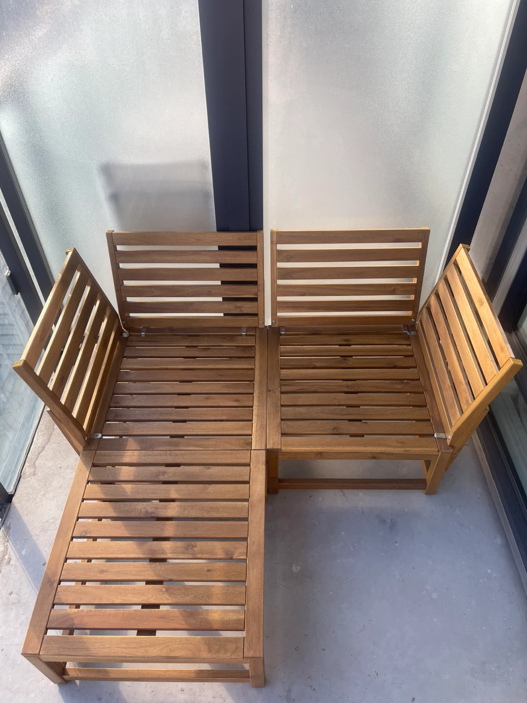 IKEA Outdoor Sofa + Ottoman