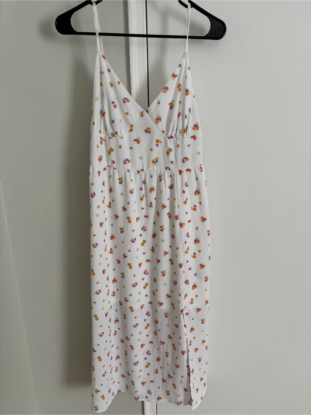 H&M Floral Print Dress - Size L