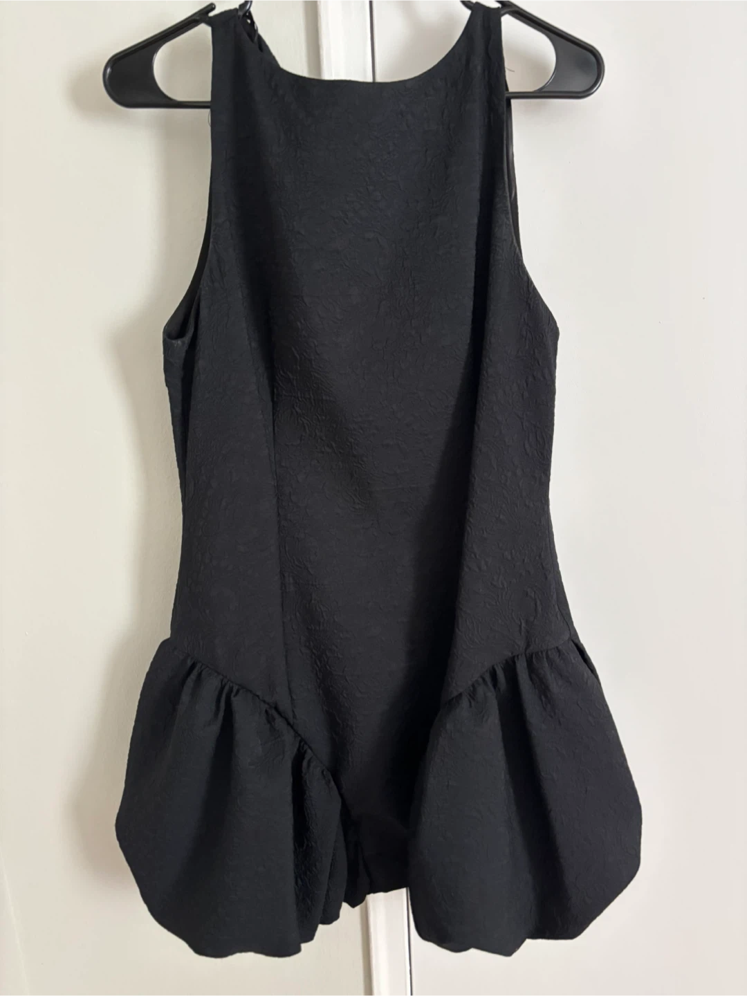 Zara Bubble Hem Mini Dress - L