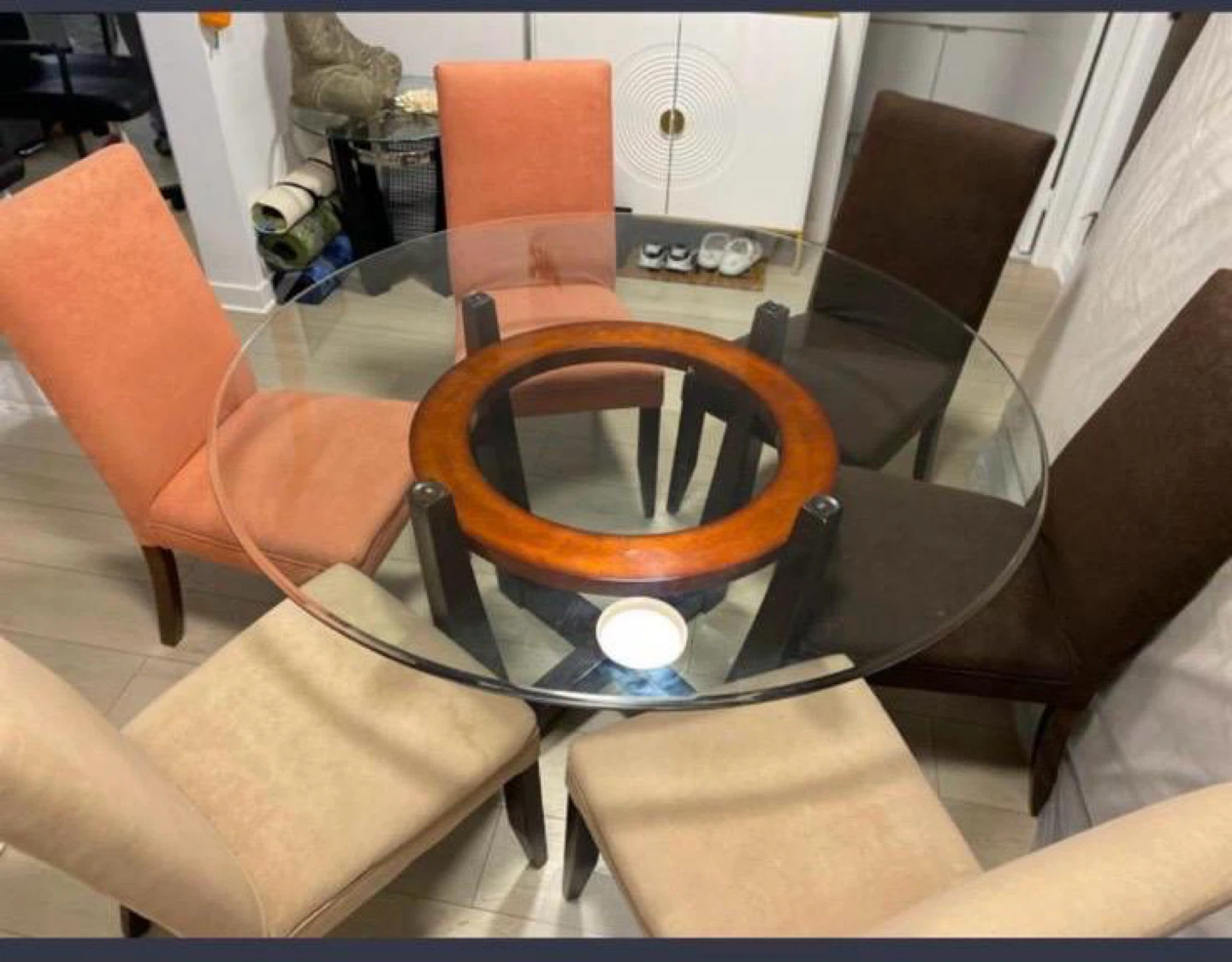 ‼️Steal Deal ‼️Dining Table Set with 4 Chairs