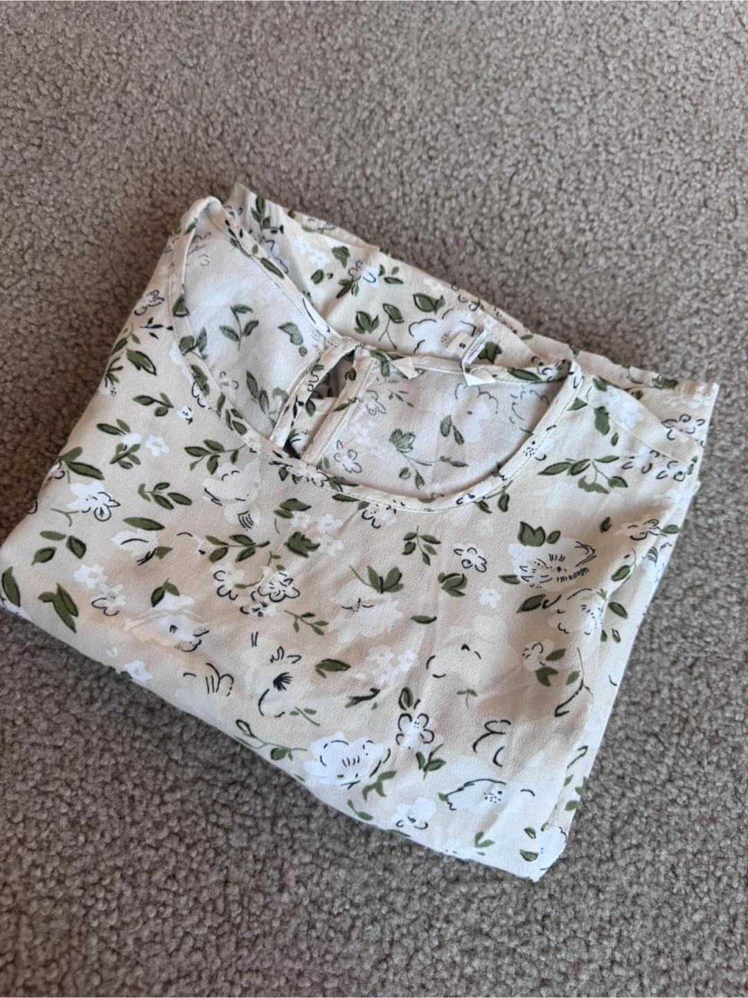 Women's Short Sleeve Floral Dress