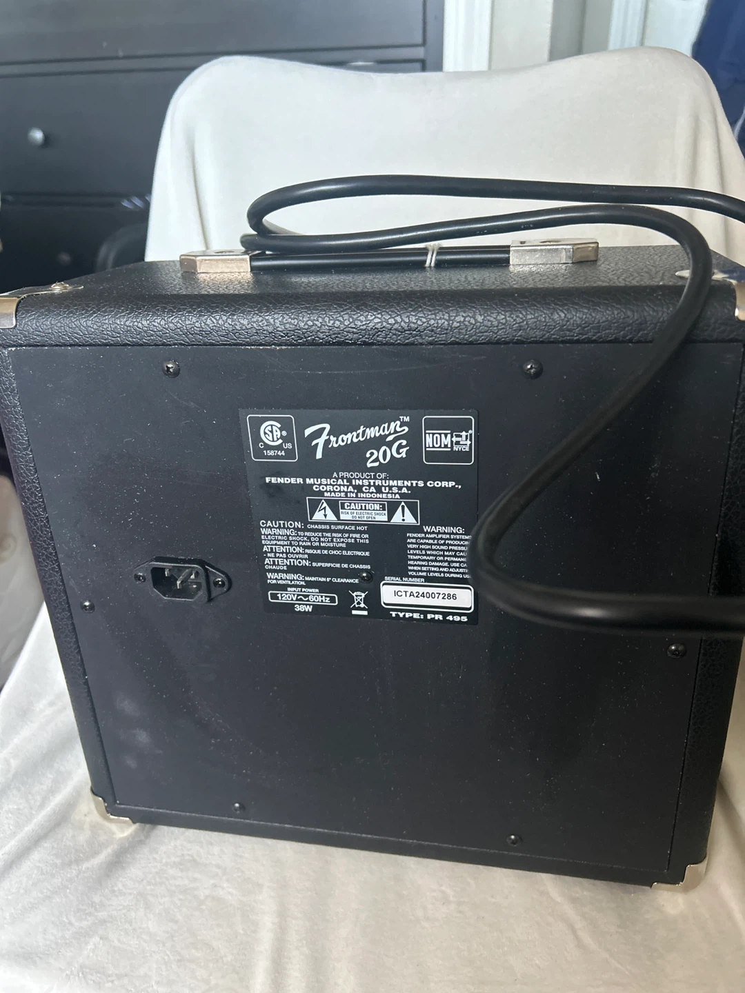Fender Frontman 20G Guitar Amplifier - photo 4