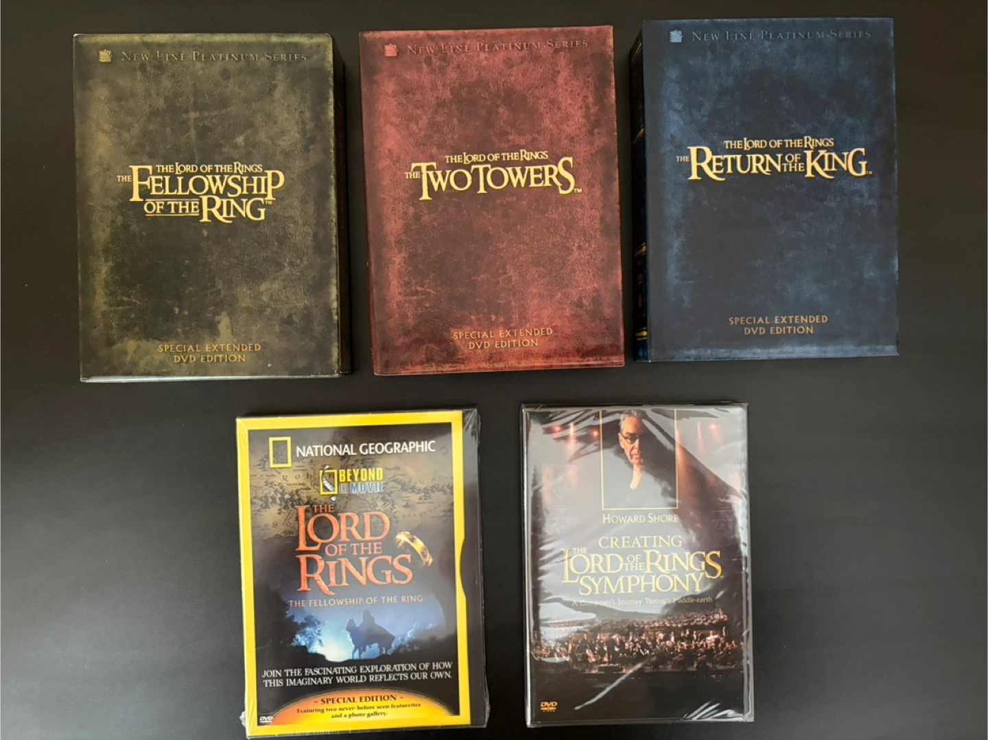 All 3 The Lord of the Rings Special Extended DVD Editions - photo 2