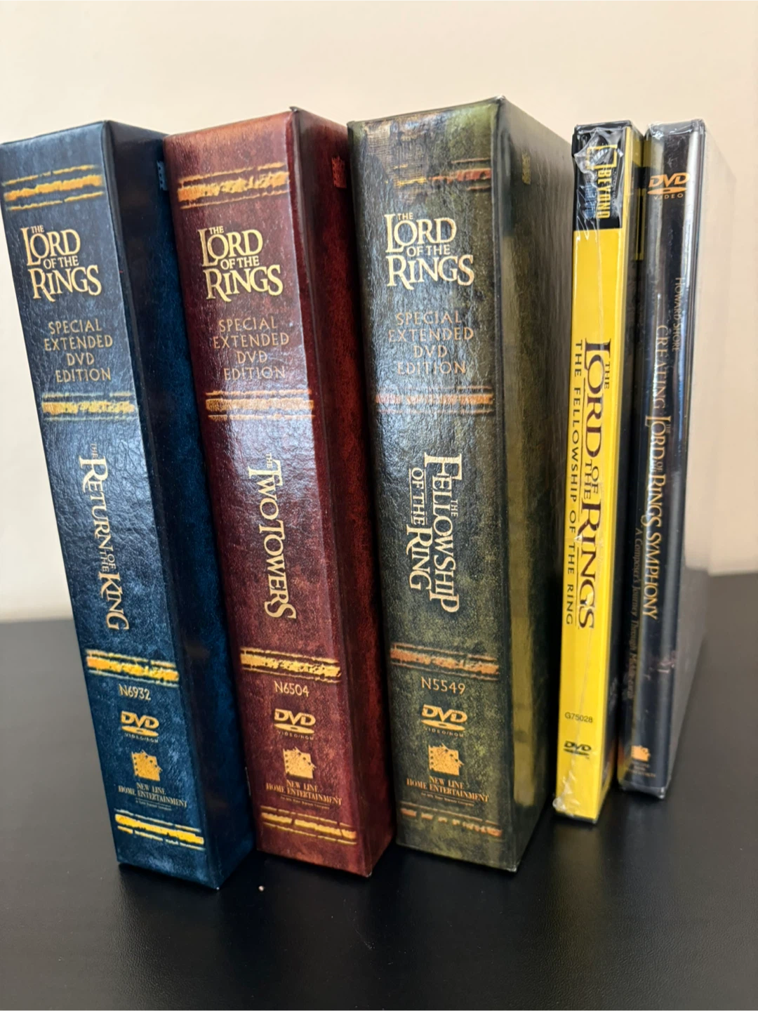 All 3 The Lord of the Rings Special Extended DVD Editions