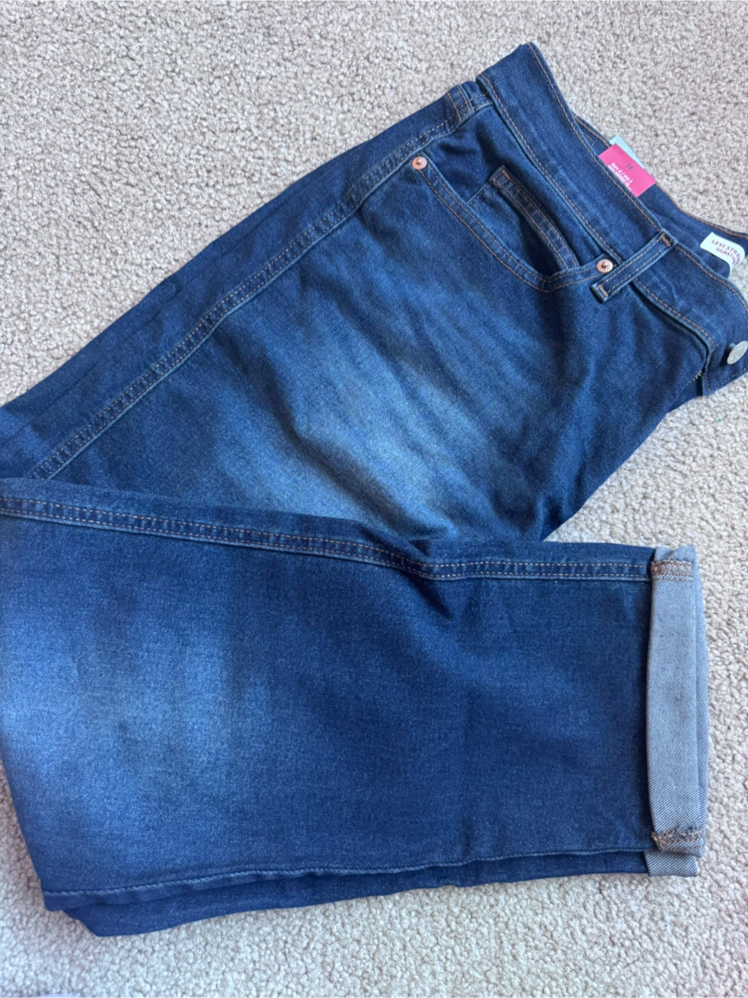 Levi Strauss Signature Mid-Rise Boyfriend Jeans Size 14 - photo 2