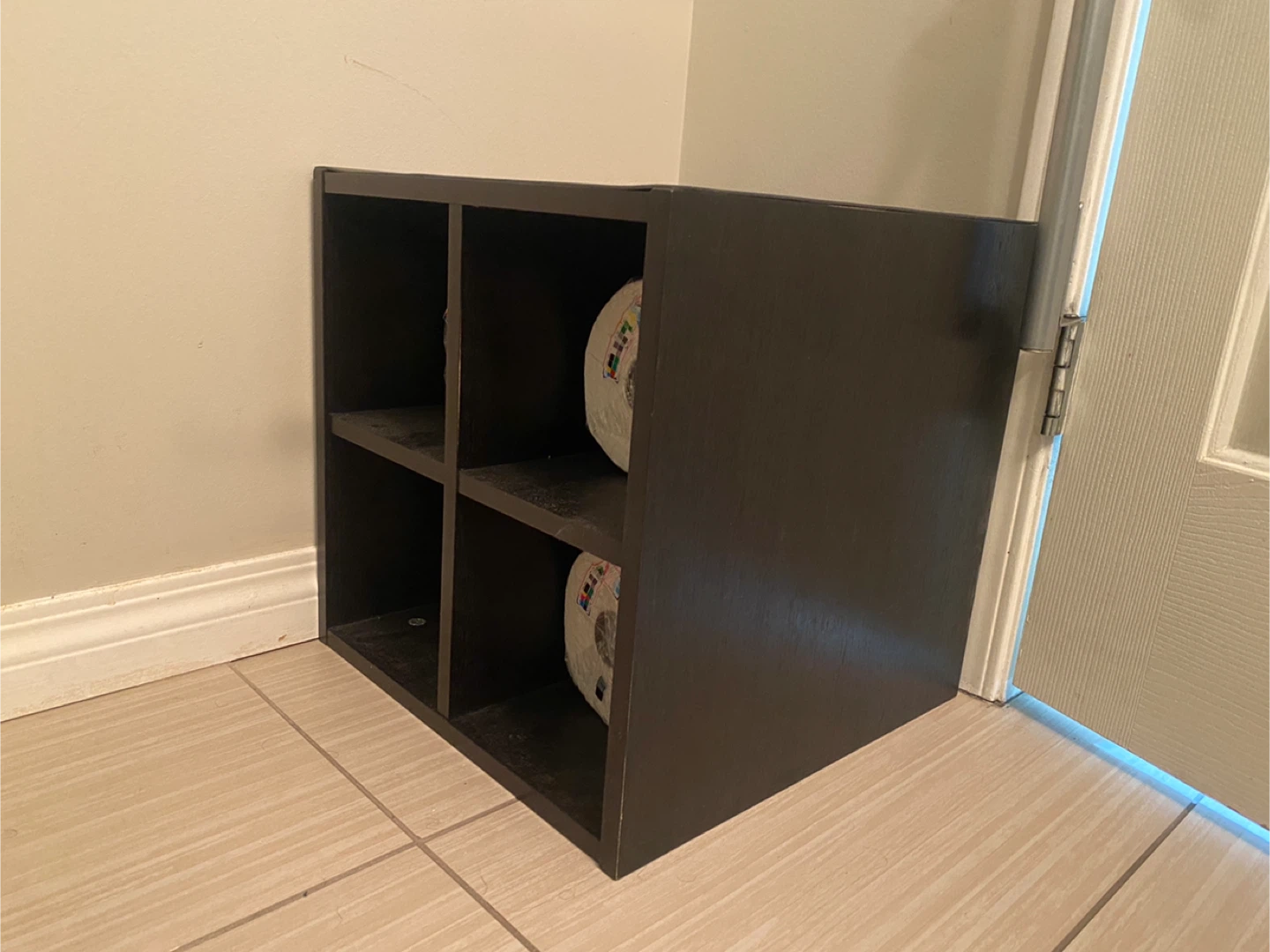 Dark Brown 4-Cube Storage Unit - photo 2