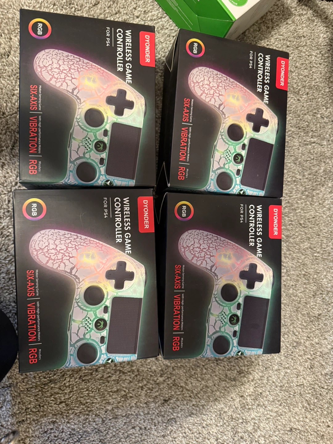 DYONDER Wireless RGB Game Controller for PS4