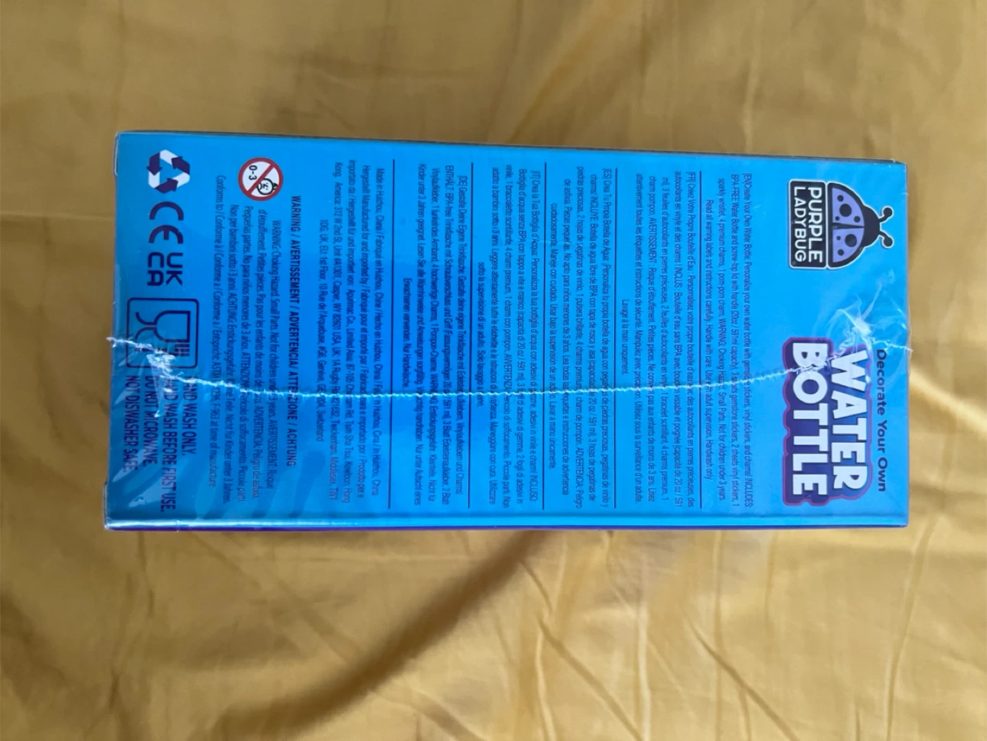 PURPLE LADYBUG Decorate Your Own Mermaid Water Bottle - photo 4