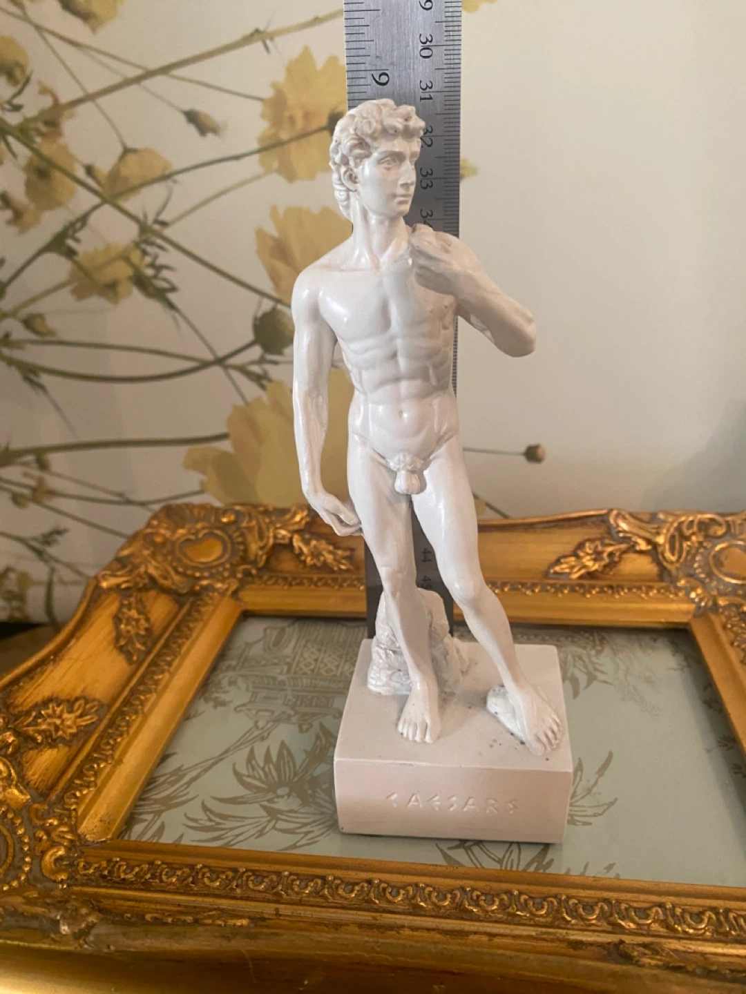 White Statue of David Figurine - photo 5