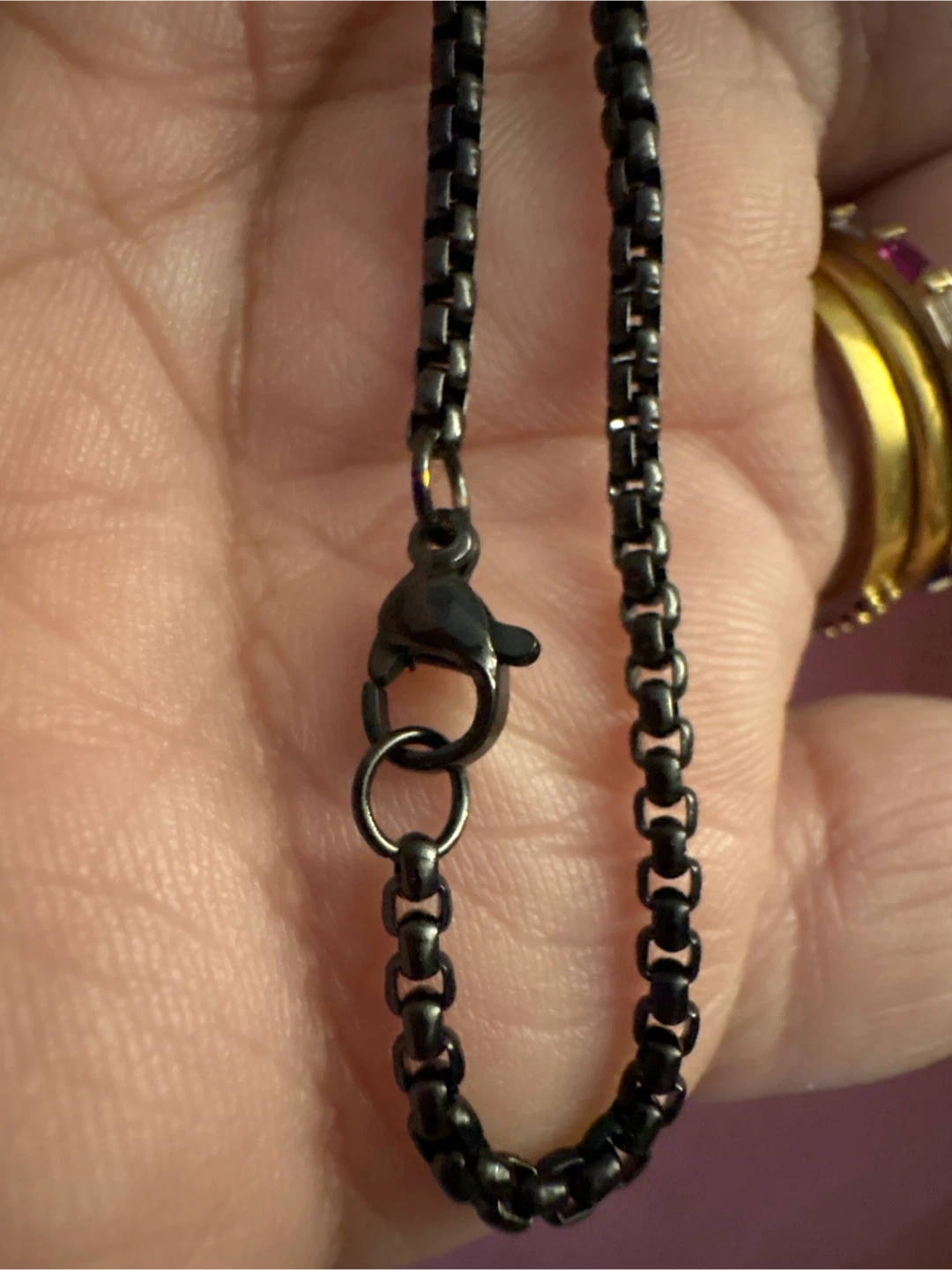 Black titanium double sided Cross inspirational Necklace - photo 4