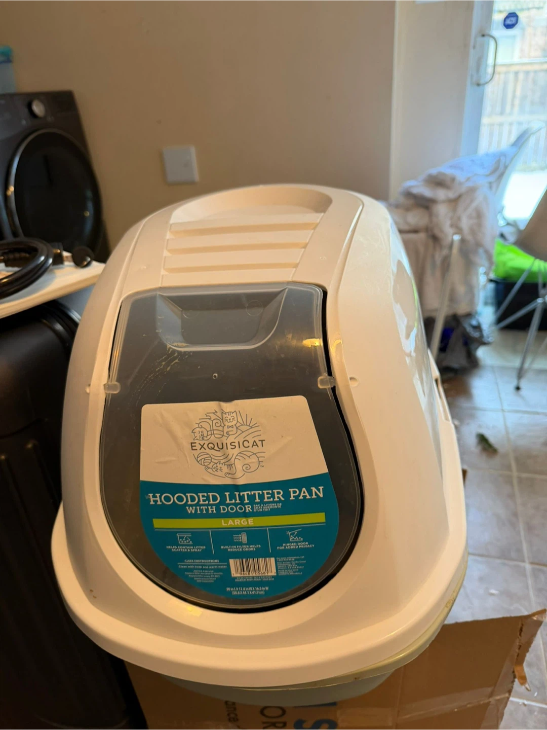 Exquisicat Large Hooded Litter Pan with Door - photo 5