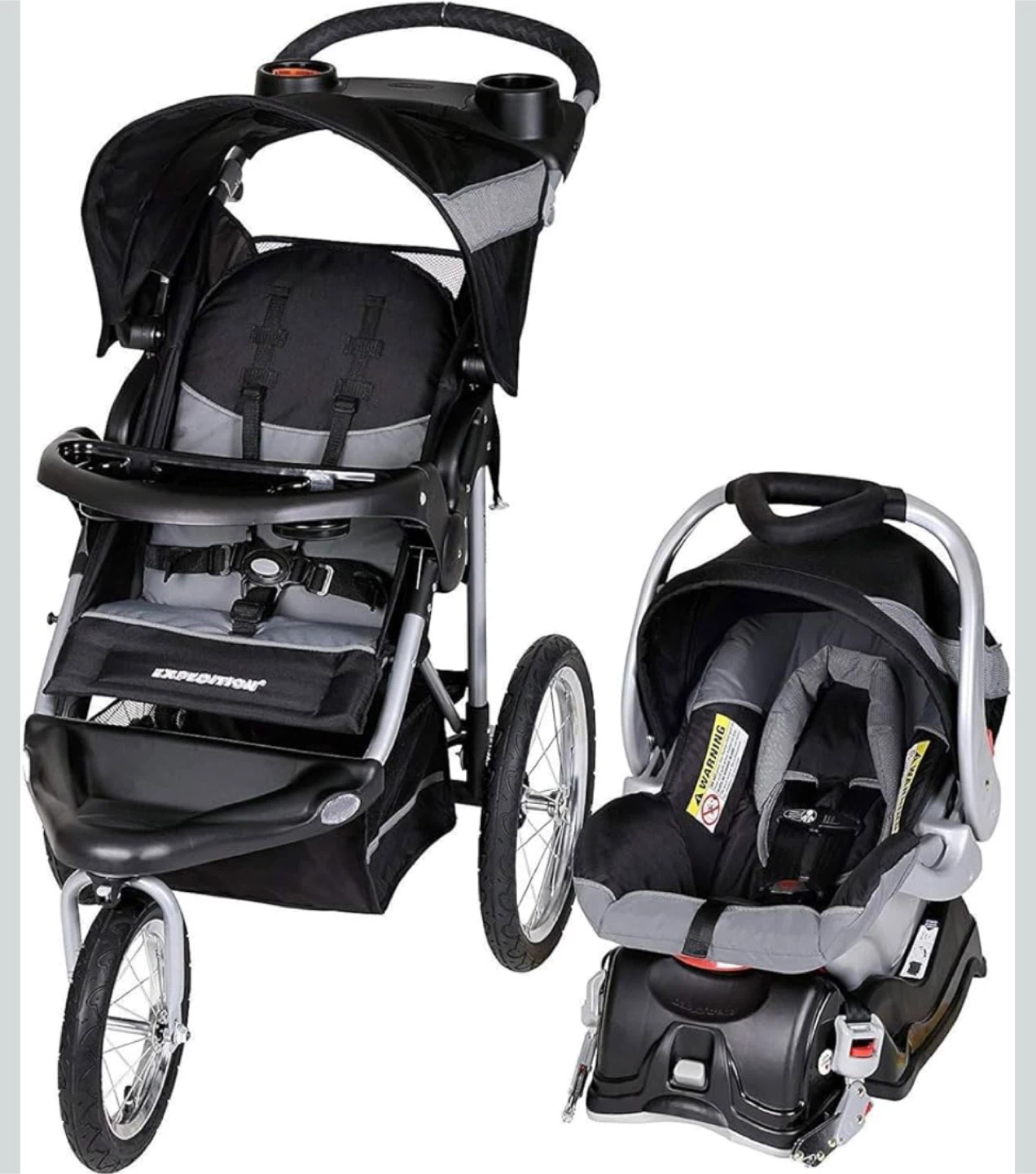 Graco Expedition Jogging Stroller and Car Seat Travel System