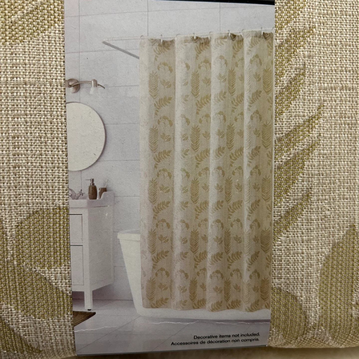 hometrends Shower Curtain - 72" W x 72" H - photo 3