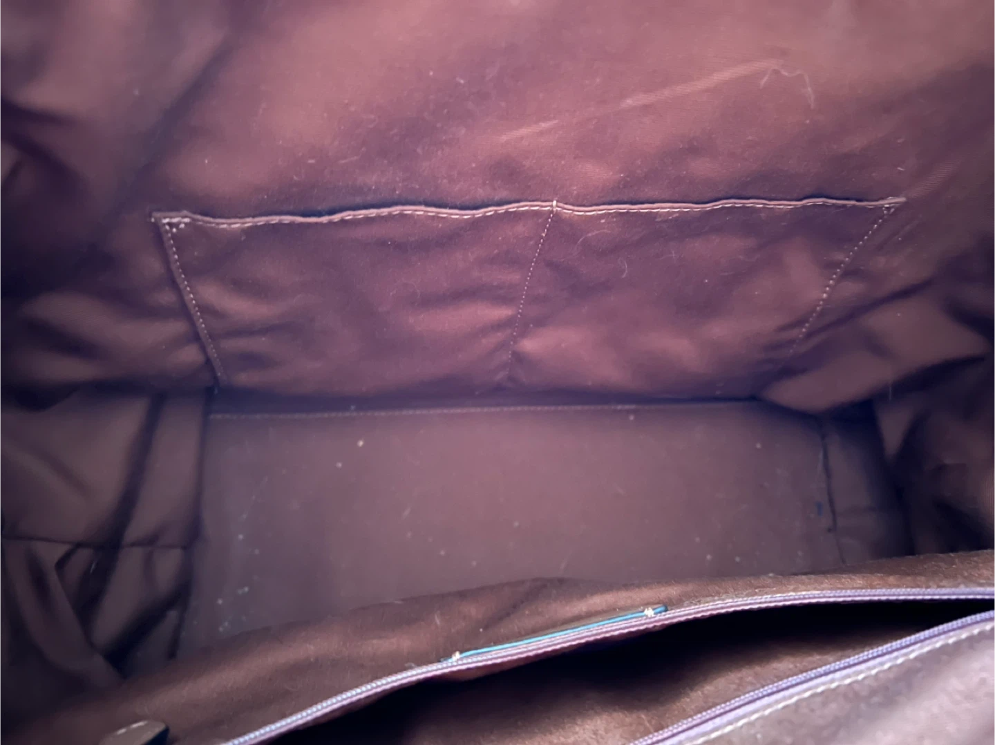 Coach Signature Canvas and Suede Tote Bag - photo 4