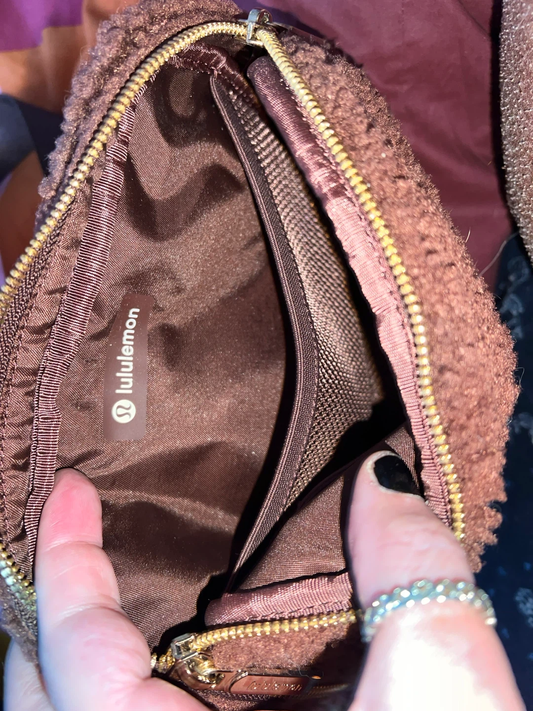 Brand new Lululemon Teddy Fleece Pouch - photo 2