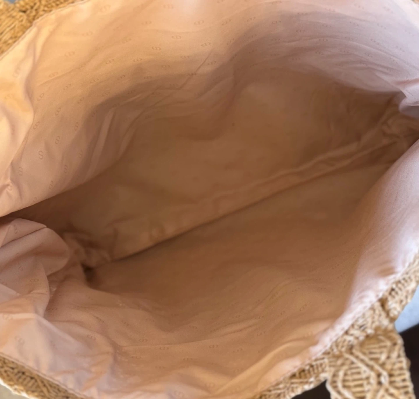 DIOR BEAUTY Tote Bag - Tan Woven - photo 4