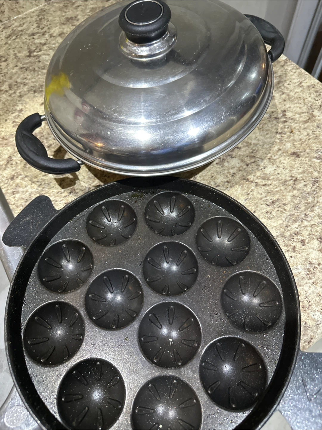 Idli Maker and Paniyaram Pan Set - photo 2