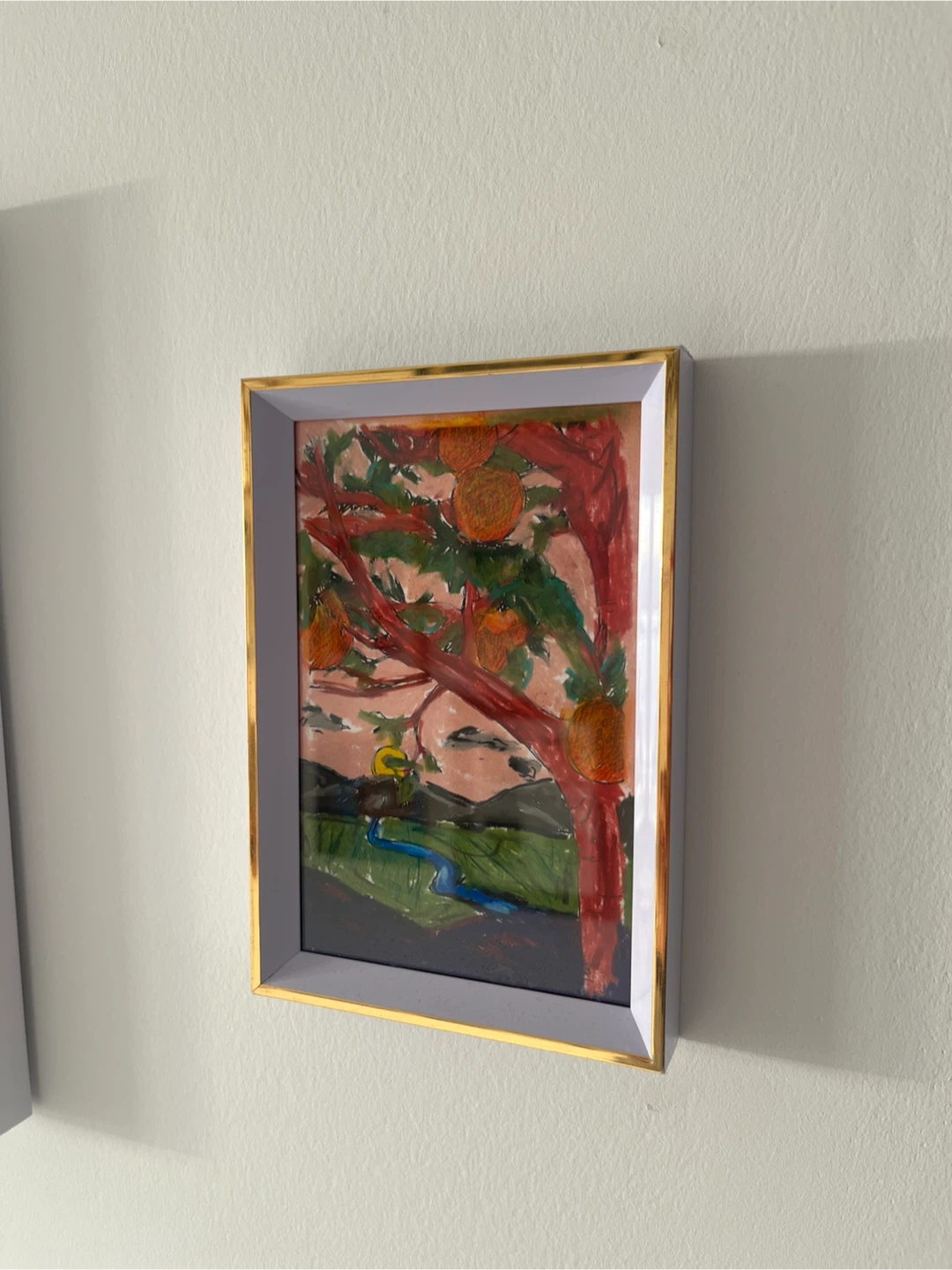 Framed Artwork - Fruit Tree Landscape - photo 2