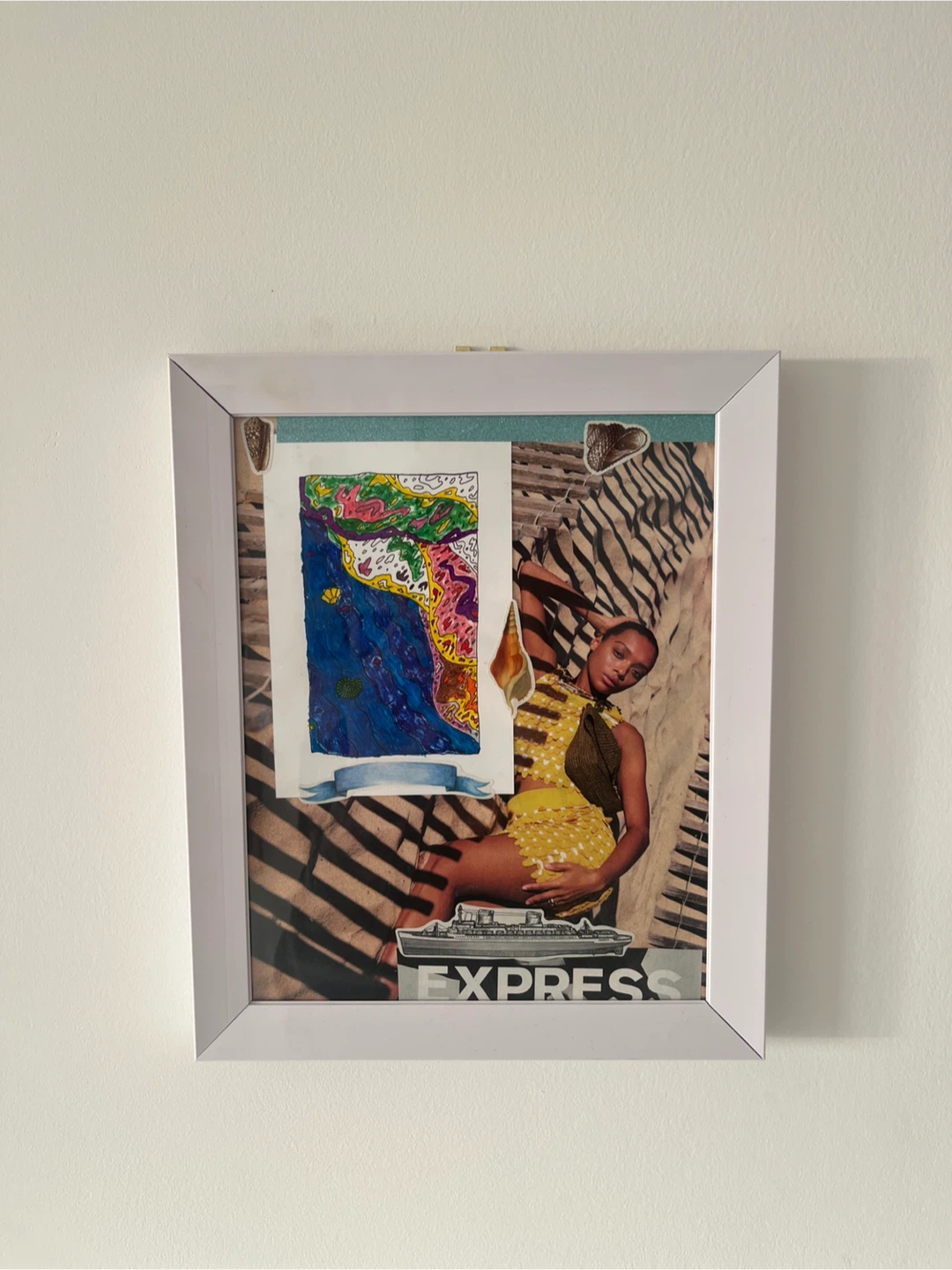 Framed Collage Art - photo 2