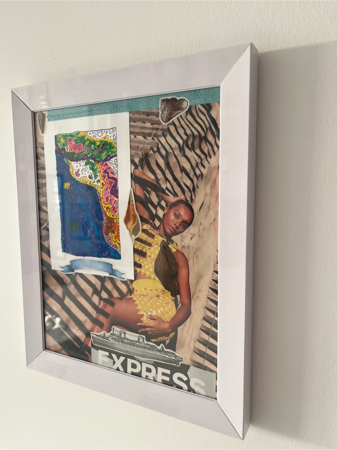 Framed Collage Art - photo 4