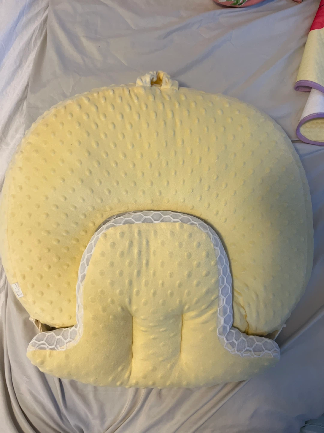Yellow Baby Lounger Pillow