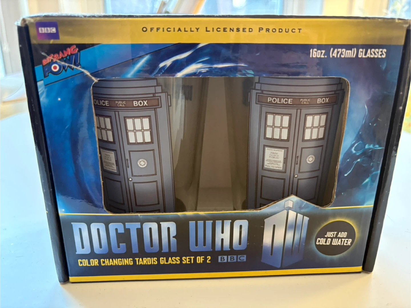 Doctor Who Collectible Glasses