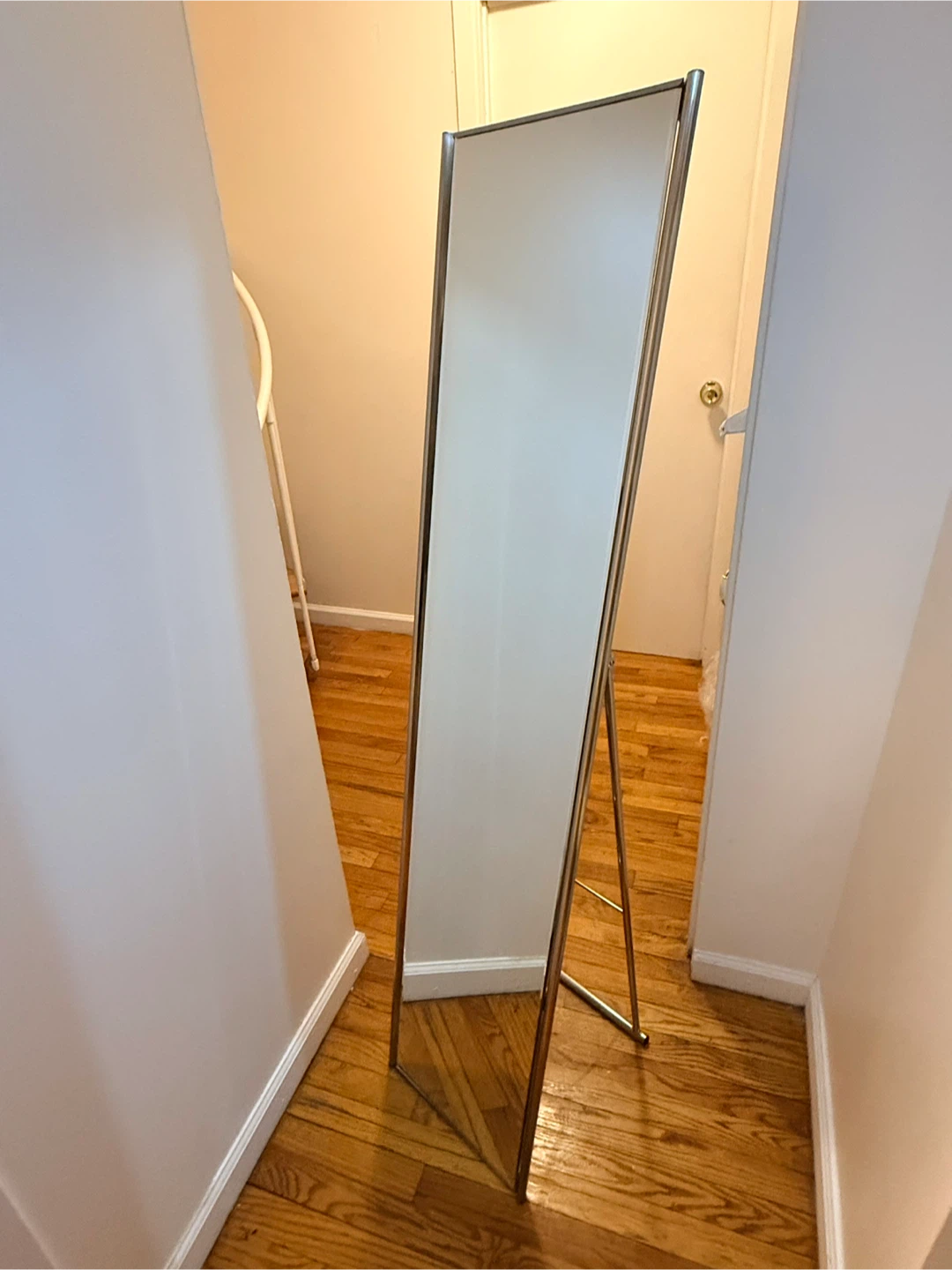 Full Length Standing Mirror with Metal Frame - photo 2