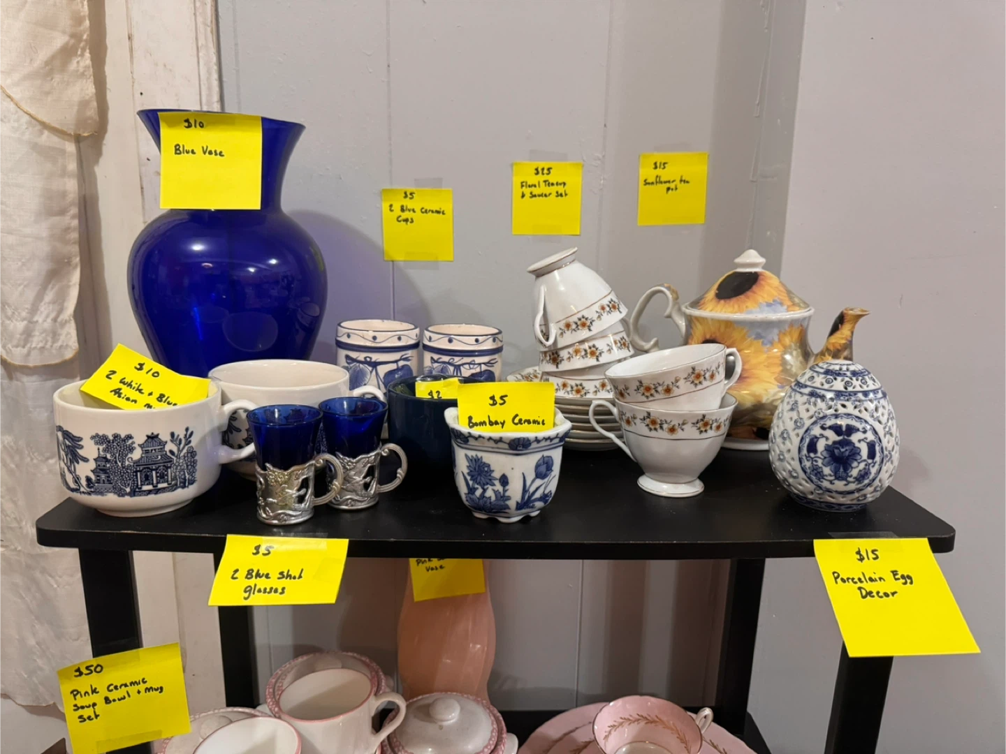 Vintage Dish Sets, Vases, Cups, Antiques & More
